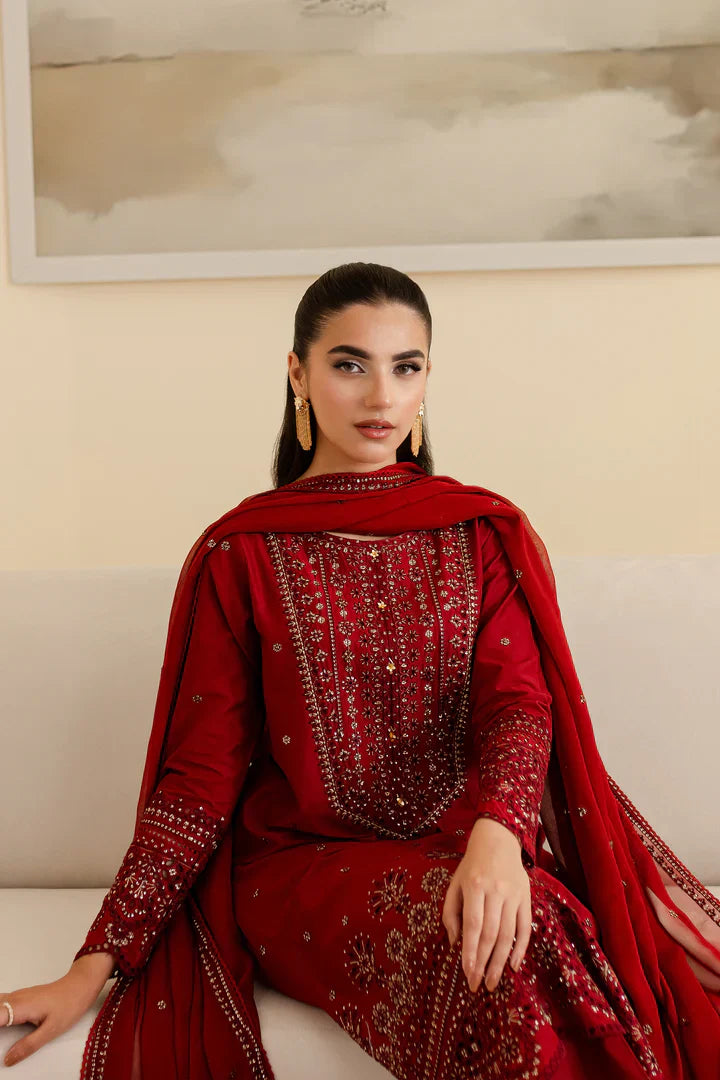 LUXURY PREMIUM EMB 3PC LAWN 2026