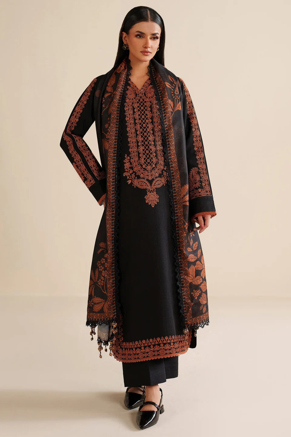 LUXURY PREMIUM EMB 3PC LAWN 2026