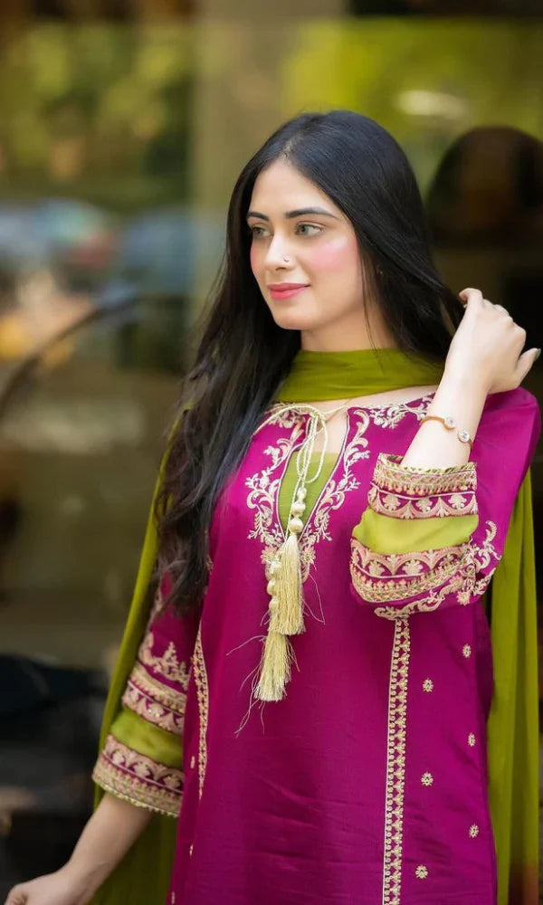 LUXURY PREMIUM EMB 3PC LAWN 2026