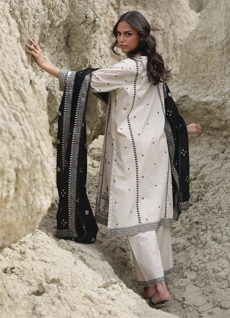 LUXURY PREMIUM EMB 3PC LAWN 2026