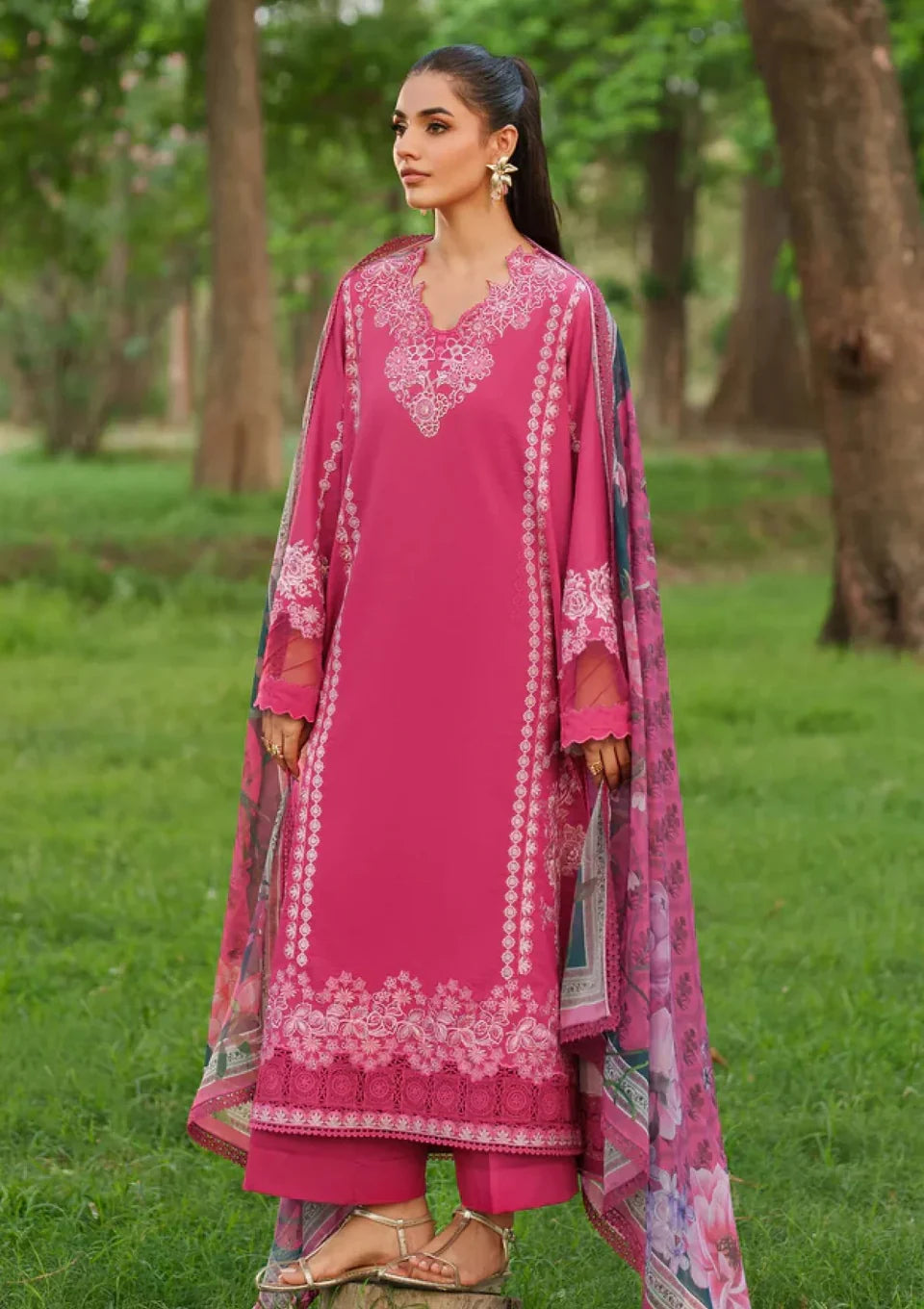 LUXURY PREMIUM EMB 3PC LAWN 2026