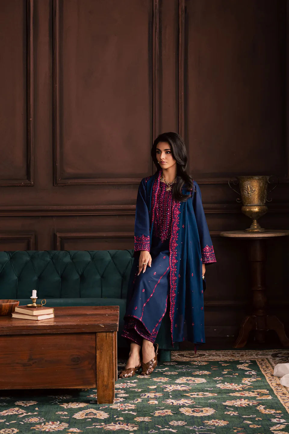 LUXURY PREMIUM EMB 3PC LAWN 2026