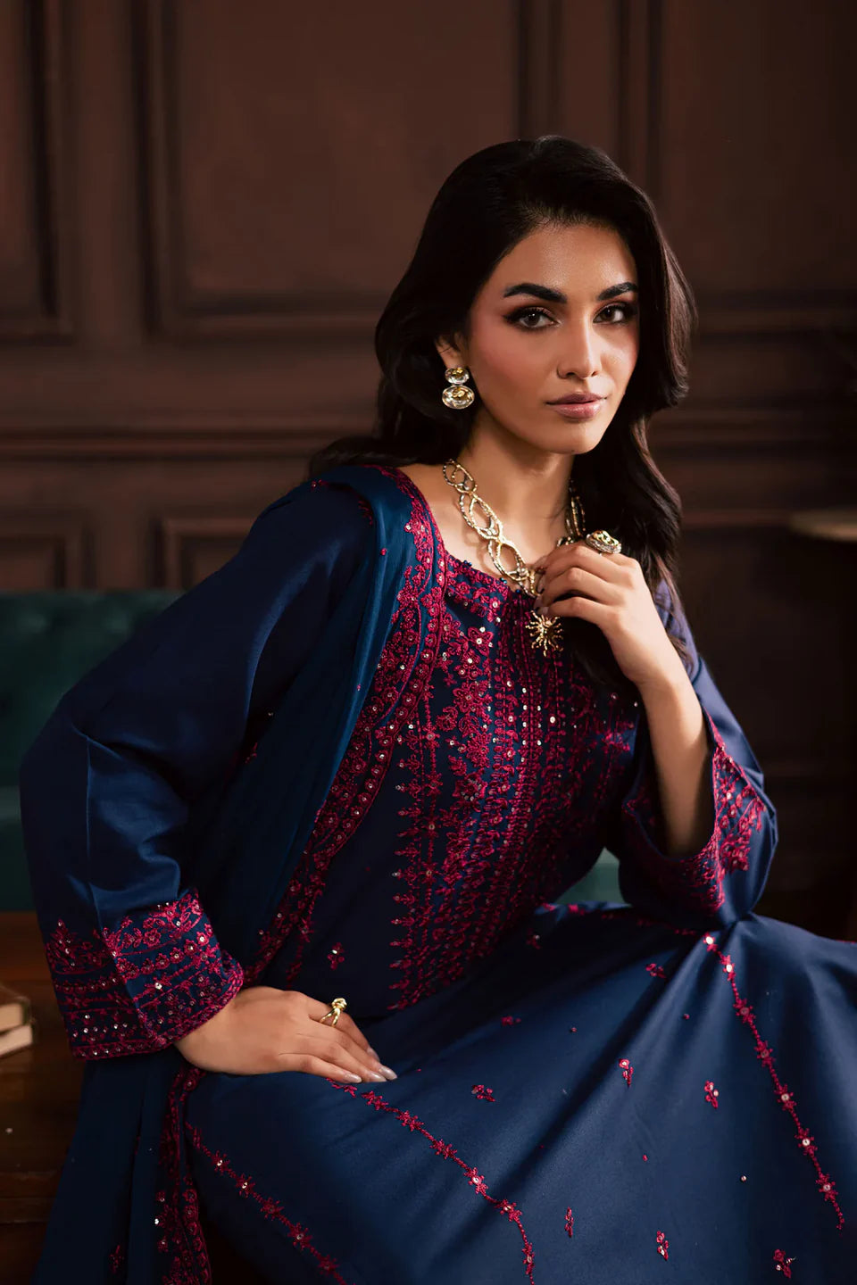 LUXURY PREMIUM EMB 3PC LAWN 2026