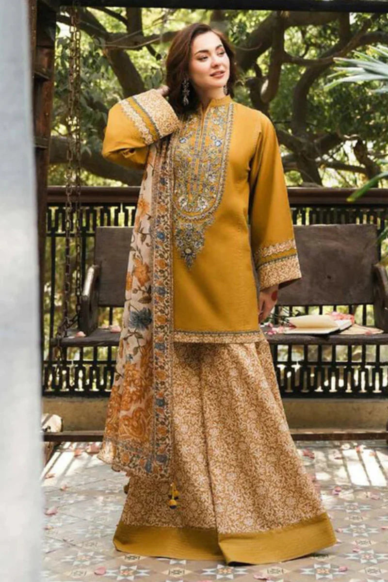 LUXURY PREMIUM EMB 3PC LAWN 2026