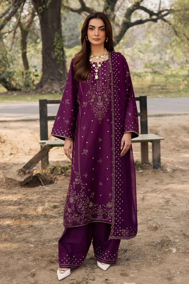 LUXURY PREMIUM EMB 3PC LAWN 2026