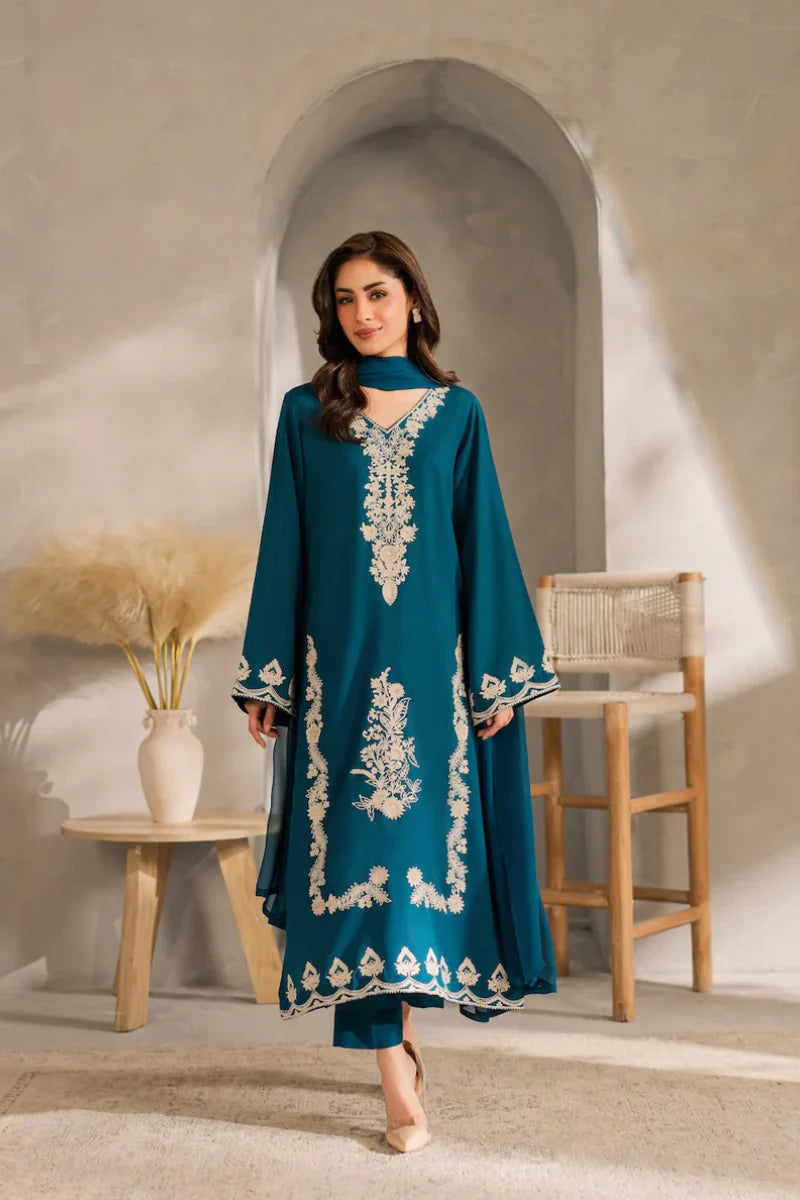 LUXURY PREMIUM EMB 3PC LAWN 2026