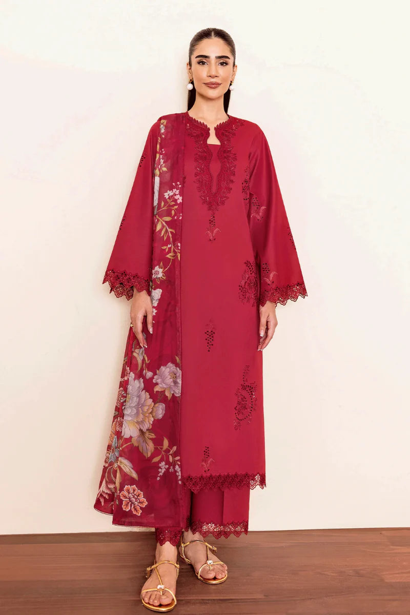 LUXURY PREMIUM EMB 3PC LAWN 2026