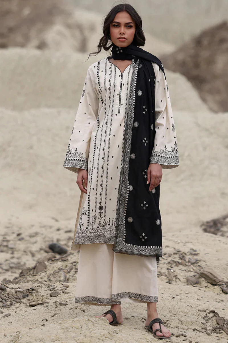 LUXURY PREMIUM EMB 3PC LAWN 2026