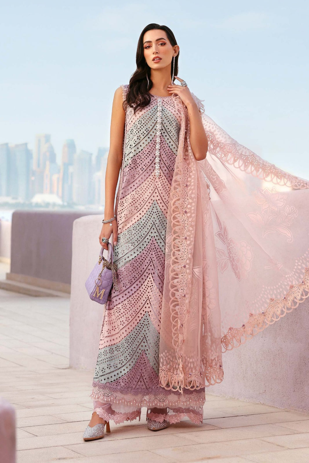 LUXURY PREMIUM EMB CHICKEN BOARING LAWN COLLECTION